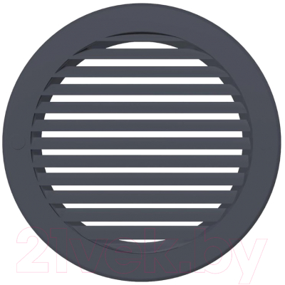 Изображение товара Решетка вентиляционная ERA 15РКН с фланцем (серый)