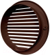 Миниатюра изображения товара Решетка вентиляционная ERA 15РКН с фланцем (коричневый)