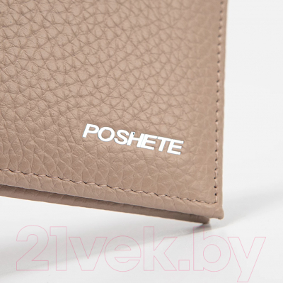 Зажим для денег Poshete 827-YH-202308-LCF (кофе)