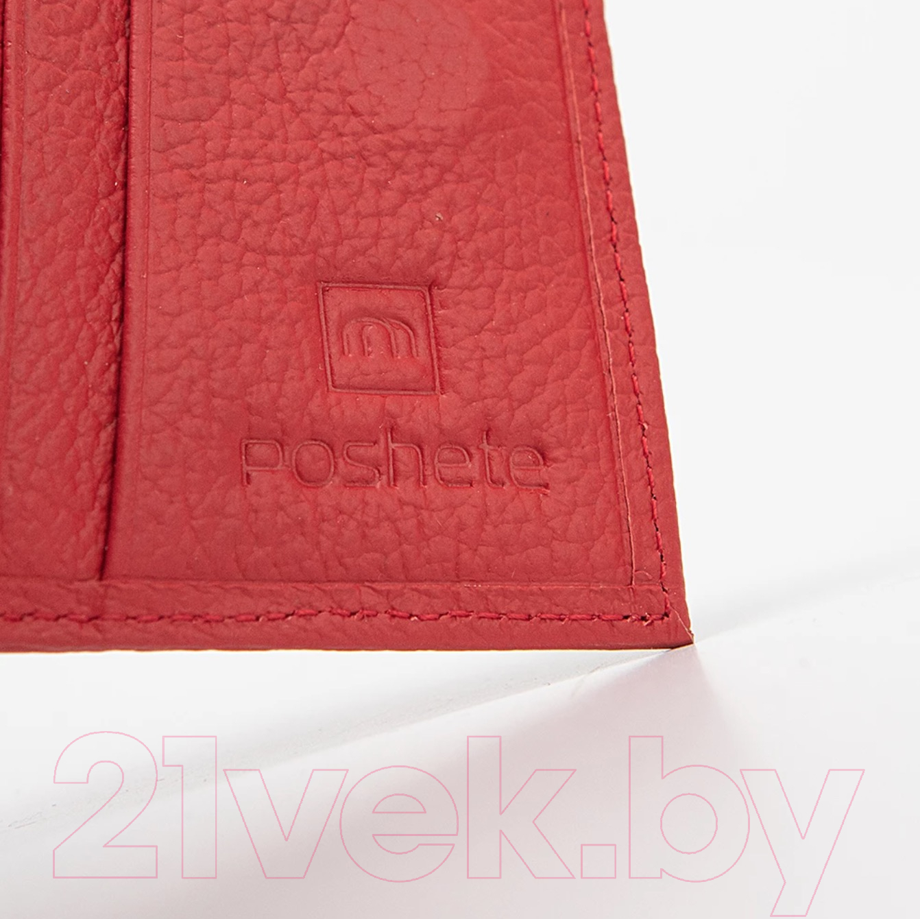 Зажим для денег Poshete 827-YH-202309-RED