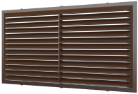 Решетка вентиляционная ERA 1122С (коричневый) - 