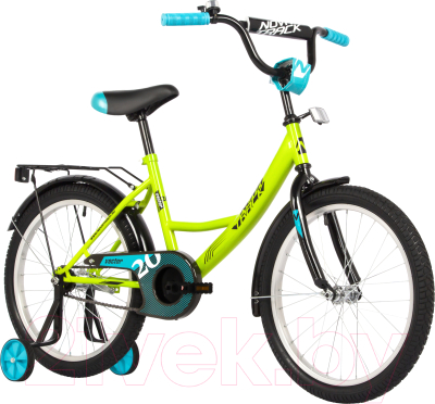 Детский велосипед Novatrack 20 Vector 203VECTOR.GN22- (лаймовый)