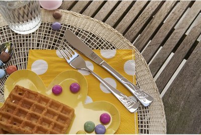 Набор столовых приборов Zwilling Kids Cutlery Медвежонок Тедди / 07012-210 (4пр)