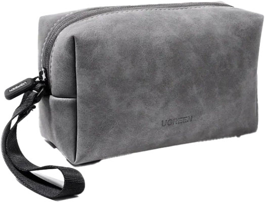 Сумка для аксессуаров Ugreen Electronics Accessories Storage Bag with Lanyard LP285 / 80520 (серый)