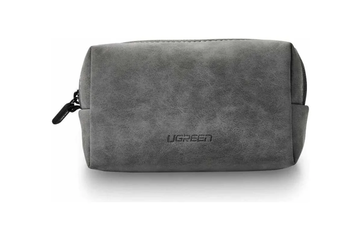 Сумка для аксессуаров Ugreen Electronics Accessories Storage Bag with Lanyard LP285 / 80520 (серый) — фото 2