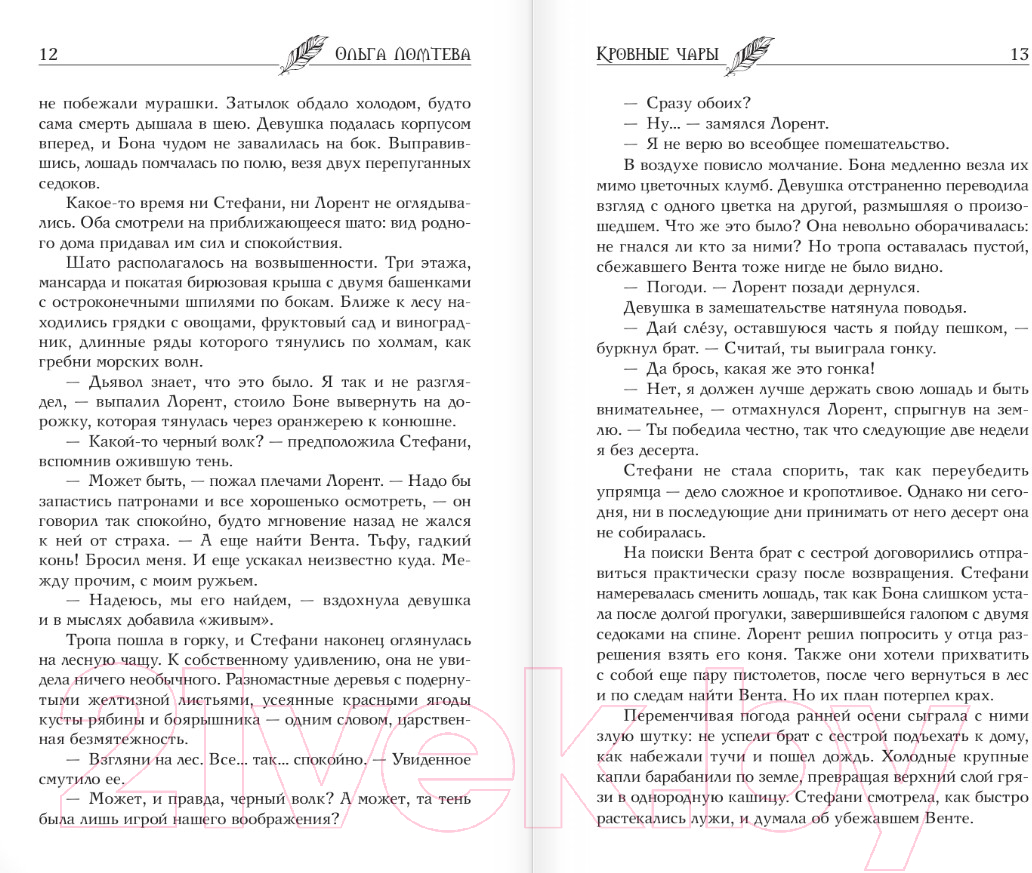 Художественная книга АСТ Кровные чары / 9785171594794 (Ломтева О.) — фото 6