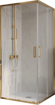 

Душевой уголок, LUCE-A-2-90-C-ORO