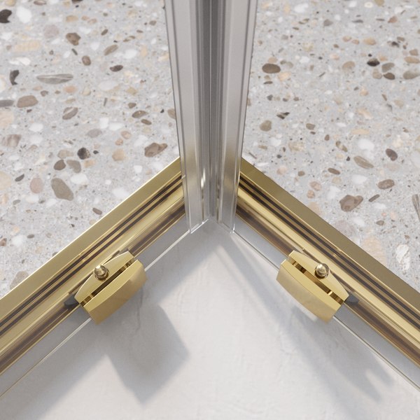 Купить Душевой уголок BelBagno LUCE-A-2-90-C-ORO в Молодечно