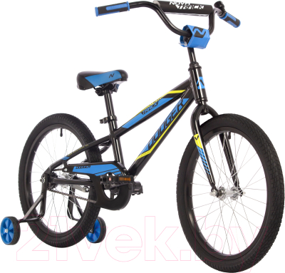 Детский велосипед Novatrack 20 Dodger 205ADODGER.BK4 (черный)