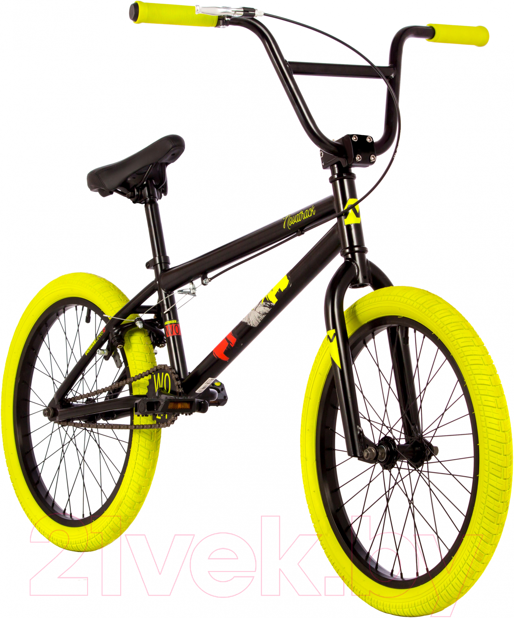 Детский велосипед Novatrack 20 Bmx Wolf 20BMX.WOLF.BK23