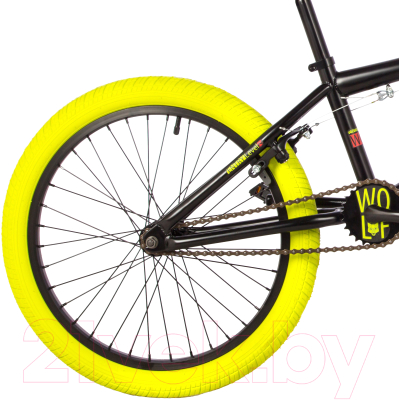 Велосипед Novatrack 20 Bmx Wolf 20BMX.WOLF.BK23 (черный)