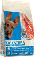 Сухой корм для собак Statera Для взрослых всех пород с лососем и рисом / STA003 (800г) - 