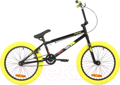Велосипед Novatrack 20 Bmx Wolf 20BMX.WOLF.BK4 (черный)