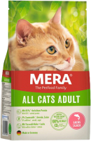 Сухой корм для кошек Mera Cats Adults All Cats Huhn & Lachs (400г) - 