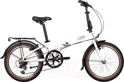 Детский велосипед Novatrack 20 Vortex 20AFV.VORTEX.WT4 (белый)