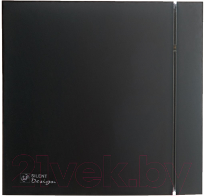 Вентилятор накладной Soler&Palau Silent-200 CZ Matt Black Design - 4C / 5210009900