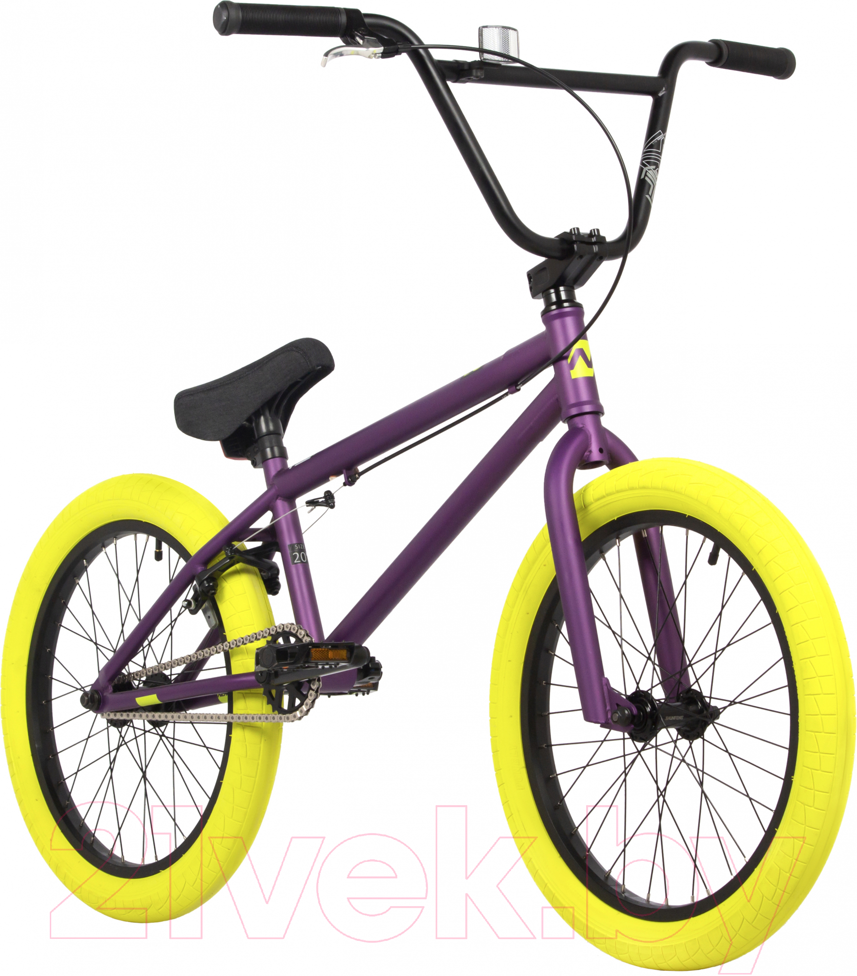 Велосипед Novatrack 20 Bmx Jupiter 20BMX.JUPITER.DVL4 (темно-фиолетовый) — фото 2