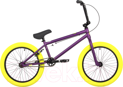 Детский велосипед Novatrack 20 Bmx Jupiter 20BMX.JUPITER.DVL4 (темно-фиолетовый)