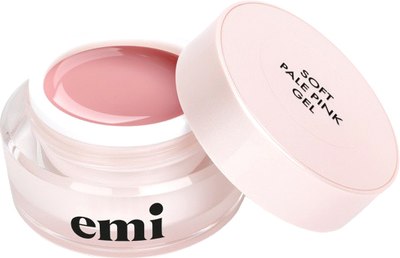 Моделирующий гель для ногтей E.Mi Soft Pale Pink Gel (15г)