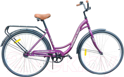 Велосипед GreenLand Alice 28 (фиолетовый)