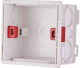 Монтажная коробка Aqara А01-86 для выключателей (86x84x50мм, белый) - 