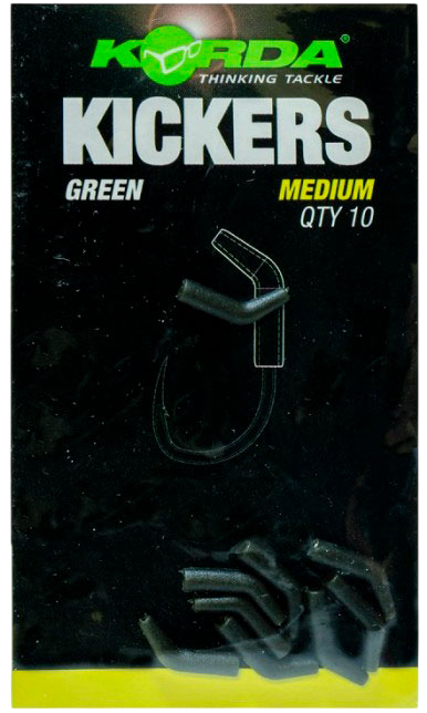 Лентяйка для крючков Korda Kickers Green Medium №6-8 / KICK02