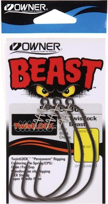 

Набор крючков рыболовных, Beast With Twist Lock BC №6/0 / 5130-161