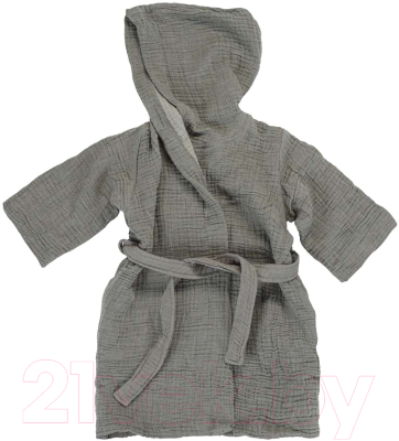 Халат детский Tkano Essential TK20-KIDS-BHR0008 (4-5Y, серый)