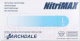 Перчатки одноразовые NitriMAX Нитриловые неопудренные (L, 100шт, синий) - 