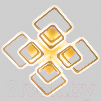 Потолочный светильник Aitin-Pro L26466/4+4B (матовое золото RGB)