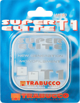Леска монофильная Trabucco Super Elite T1 Tournamen 0.18мм 50м / 058-50-180