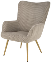 Кресло мягкое Halmar Amaro (серый) - 