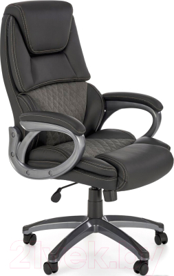 Кресло офисное Halmar Steven (черный/серый)