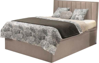 Двуспальная кровать Halmar Asento 160x200 (светло-бежевый) - 