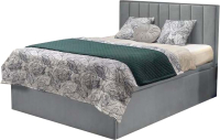 Двуспальная кровать Halmar Asento 160x200 (серый) - 