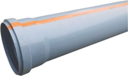 Труба внутренней канализации Valfex Optima 50 2м раструбом / 220500200