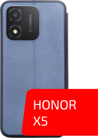 Чехол-книжка Volare Rosso Needson Prime для Honor X5 (синий) - 