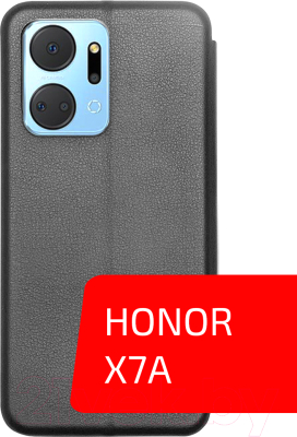 Чехол-книжка Volare Rosso Needson Prime для Honor X7a (черный)