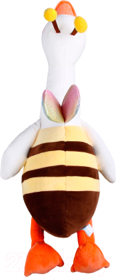 Мягкая игрушка Sima-Land Гусь в костюме пчелки / 9891354