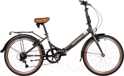 Велосипед Novatrack 24 Aurora 24FAURORA6S.BN4 (коричневый)