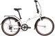 Велосипед Novatrack 24 Vortex 24AFV.VORTEX.WT4 (белый) - 