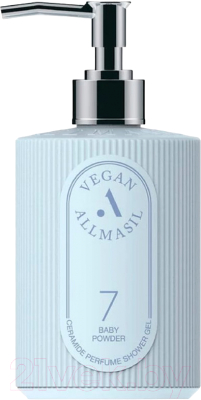 Гель для душа AllMasil 7 Ceramide Perfume Shower Gel Baby Powder (300мл)