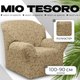 Чехол на кресло Mio Tesoro Жаккард Люкс 10096/1906 (без оборки) - 