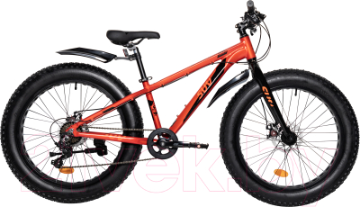 Детский велосипед Novatrack 24 Fatbike 24AHD.SUV.13RD4 (терракотовый)