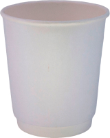 Набор бумажных стаканов Gecko Двухслойный 250мл (4x15шт, белый) - 