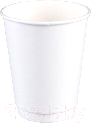 Набор бумажных стаканов Gecko Двухслойный 350мл (3x15шт, белый)