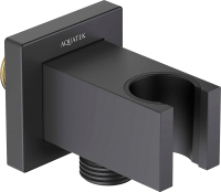 Подключение для душевого шланга Aquatek AQ2463MB (черный матовый) - 