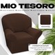 Чехол на кресло Mio Tesoro Жаккард Люкс 10018/1444 (без оборки) - 
