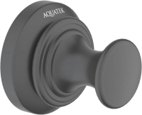 Крючок для ванной Aquatek Классик AQ4501MB (черный матовый) - 