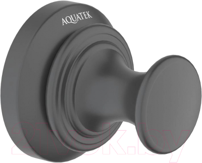 Крючок для ванной Aquatek Классик AQ4501MB (черный матовый)